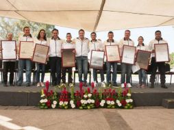 En la ceremonia de reconocimiento asistió el gobernador Aristóteles Sandoval. TWITTER / @AristotelesSD