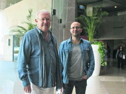 Promotores. Juan José Armas Marcelo y Carlos Granés, de la Cátedra Mario Vargas Llosa. EL INFORMADOR /