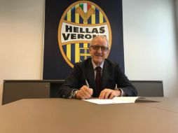 Delneri, de 65 años, es un entrenador experimentado que entrenó al Porto. TWITTER / @HellasVeronaFC