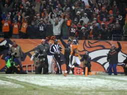 Con una escapada de 48 yardas, Anderson fue el autor del touchdown ganador. ESPECIAL / denverbroncos.com