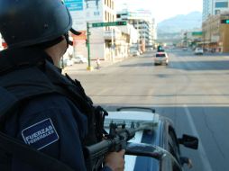 La aprehensión de los cuatro delincuentes se llevó a cabo en el municipio de Taxco por elementos de la Policía Federal. NTX / ARCHIVO