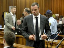 El atleta había abandonado la prisión para cumplir su condena mediante arresto domiciliario. AP / H. Verwey