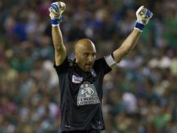 El portero del Pachuca fue ingresado al Centro de Sanciones Administrativas. MEXSPORT / ARCHIVO