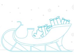 Los autos de Uber se convertirán por unos días en trineos que entregarán regalos. ESPECIAL / uber.com