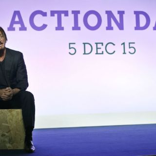 Sean Penn pide dejar de soñar y actuar para salvar al planeta