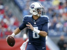 Marcus Mariota logró el touchdown que significó la ventaja. AFP / W. Hitt