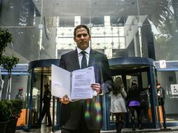 Escudero destacó que el PRD es parte del problema también. SUN / G. Espinosa