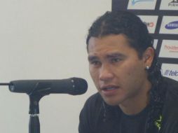 Carlos Peña dice que ningún golpe en algún partido le había dolido tanto como dejar al cuadro esmeralda. TWITTER / @clubleonfc