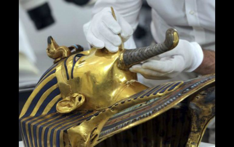 Alemania ofreció su ayuda a Egipto para restaurar la valiosa máscara. EFE / ARCHIVO