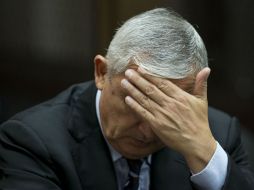 Pérez renunció al cargo en setiembre pasado en medio de protestas masivas que exigían su salida. AP / ARCHIVO