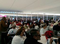 Imagen de la inauguración del Centro Integral para Adultos Mayores. TWITTER / @AlbertoUribeC