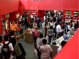 Aunque el Pabellón de Reino Unido atrajo la atención, muchos lectores lamentaron que no hubiera una amplia oferta editorial. EL INFORMADOR / ARCHIVO