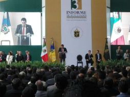 En el Palacio de Justicia, Vega asevera que su gestión se caracteriza, entre otras, por su cero tolerancia a la corrupción. TWITTER / @supremotribjal