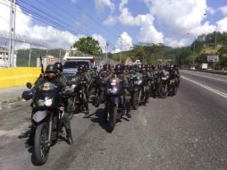 Durante el operativo se desmantelaron tres bandas, se incautó droga y se recuperaron 12 vehículos y 11 motos. TWITTER / @CPNB_VE