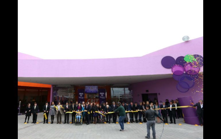 En el evento estuvieron presentes Fernando Landeros, el gobernador del estado Francisco Vega y la presidenta del DIF Brenda Ruacho. NTX / E. Jaramillo