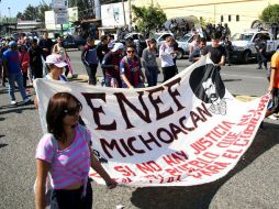 Por amenazas de manifestantes, líneas de camiones suspendieron actividades. SUN / ARCHIVO