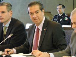 José Alberto Rodríguez Calderón presentó los avances y retos sobre el control de tráfico de armas de fuego. NTX / CORTESÍA