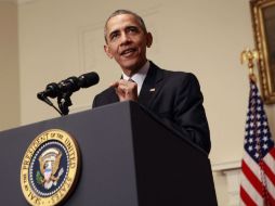 Barack Obama considera que es tiempo de dar un impulso al gobierno cubano. EFE / D. Brack