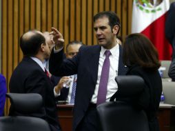 Córdova asegura que el convenio garantizará que las elecciones se ejerzan libremente y con imparcialidad. SUN / Y. Xolalpa