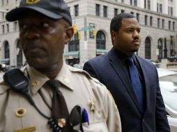 William Porter era el primero de seis policías que iba a ser juzgado en Baltimore por la muerte de Gray, en abril del 2015. AP / P. Semansky