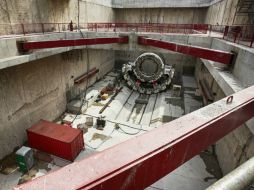 La tuneladora pesará alrededor de dos mil toneladas, tendrá 90 metros de largo y 11.5 metros de diámetro. EL INFORMADOR / ARCHIVO
