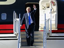 Putin alabó a Trump, al que calificó de persona 'muy brillante' y 'líder absoluto' en la carrera presidencial. AFP / R. Freso