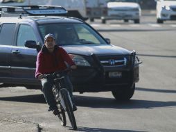 La cantidad de viajes con bicicletas aumentó en las últimas dos encuestas de movilidad: de 2.1% pasó a tres por ciento. EL INFORMADOR / F. Atilano