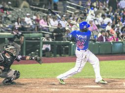 Jesús 'Cacao' Valdez tiene porcentaje de .341 y está a la cabeza de los bombarderos de Charros. EL INFORMADOR / R. de Jesús