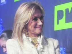 Adela Micha combinó su trabajo en el 'reality' con sus programas de radio y televisión. NTX /