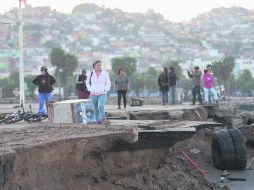 El temblor de septiembre. Dejó 15 muertos, unos siete mil damnificados, un millar de casas destruidas y cuantiosos daños. EFE /