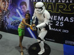 A escala mundial, cosechó 517 MDD y no superó a Jurassic World. AFP / I. Mukherjee