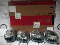 La mariguana quedó a disposición de la Subprocuraduría de Control Regional, Procedimientos Penales y Amparo. TWITTER / @PGR_Jal