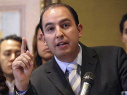 El coordinador del PAN en la Cámara de Diputados, Marko Cortés, asegura que el PRI ya jugó muy sucio en la pasada elección. SUN / ARCHIVO