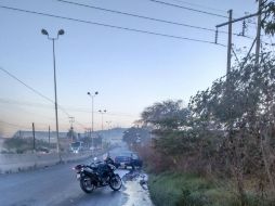 Autoridades acudieron al lugar la mañana de este miércoles tras recibir la denuncia. ESPECIAL /