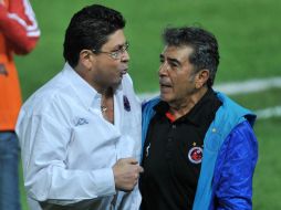 Kuri (izq) afirmó que el equipo está completo con las incorporaciones de Enrique Esqueda, Cristian Borja y Gerardo Lugo. MEXSPORT / ARCHIVO