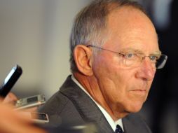 Wolfgang Schäuble urgió a los militantes y cargos de su partido a no entrar en competición con los ultraderechistas. AFP / ARCHIVO