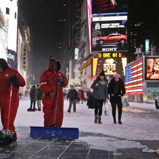 Alistan esfera del Times Square para Año Nuevo