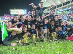 México se coronó en el torneo Preolímpico contra Honduras. MEXSPORT /