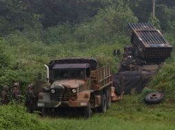 La tensión entre ambas Coreas se agudizó desde que dos soldados surcoreanos resultaran heridos tras una explosión. EFE / ARCHIVO
