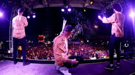 La banda de electro house, Major Lazer conquistó los oídos de todo el mundo. FACEBOOK / Major Lazer