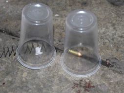 Los elementos de policía encontraron 10 cascajos esparcidos en el piso, todos del calibre .223 NTX / ARCHIVO