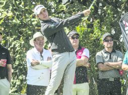 En casa. Carlos Ortiz obtuvo buenos resultados en su primera experiencia en el PGA Tour. EL INFORMADOR / R. Tamayo