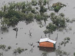 Las personas más afectadas por las inundaciones son las residentes de Los Bañados. TWITTER / @PresidenciaPy