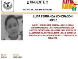 Luisa Fernanda Mondragón presenta dificultad para caminar con la pierna izquierda. TWITTER / @PGJDF_CDMX