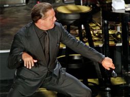 Luis Miguel es tan perfeccionista que prefiere cantar con playback y pista durante sus presentaciones. SUN / L. Cortés