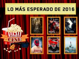 Estos son tan sólo algunos de los estrenos más esperados del próximo año. EL INFORMADOR /