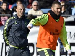 Zizou buscará evitar una segunda temporada consecutiva sin títulos para el Real Madrid. AFP / G. Julien
