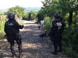 Efectivos estatales, federales y del Ejército llegan a la zona donde fueron hallados los cuerpos, y a distintos puntos próximos. AP / ARCHIVO