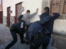 Se contó con la participación de 250 policías municipales, dos ministerios públicos federales yseis inspectores, entre otros. EL INFORMADOR / R. Tamayo