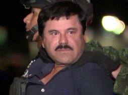 Presentan al 'Chapo' antes de trasladarlo a Almoloya de Juárez. YOUTUBE / Gobierno de México